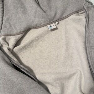 TNA Gray and Cream Women's Sweater